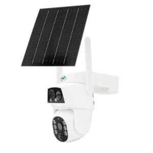 PNI IP794 vaizdo stebėjimo kamera su „Wi-Fi“, PTZ, dvigubu objektyvu 2MP + 2MP, 5,5W saulės baterija, 8000mAh akumuliatoriumi - Image 2