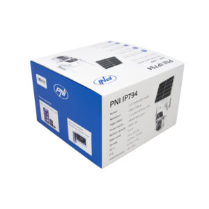 PNI IP794 vaizdo stebėjimo kamera su „Wi-Fi“, PTZ, dvigubu objektyvu 2MP + 2MP, 5,5W saulės baterija, 8000mAh akumuliatoriumi - Image 17