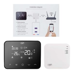 Išmanusis termostatas PNI CT40 PRO belaidis, su WiFi, valdymu internetu, šildymo sistemoms, TuyaSmart APP - Image 22