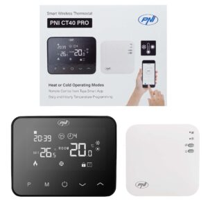 Išmanusis termostatas PNI CT40 PRO belaidis, su WiFi, valdymu internetu, šildymo sistemoms, TuyaSmart APP - Image 23