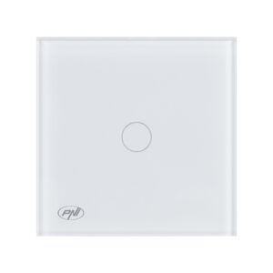 Paprastas laiptinis jungiklis ir kryžminis jungiklis su jutikliniu valdymu PNI CS101W, pagamintas iš stiklo, baltas su LED indikatoriumi, 800W - Image 12