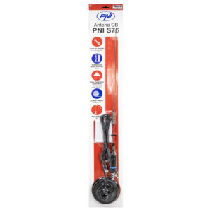 CB PNI S75 antena su drugelio tipo laikikliu, 26-28MHz, strypo ilgis 54 cm, komplekte 125mm magnetas - Image 9