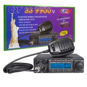Mėgėjiška radijo stotis CRT SS 9900V AM, FM, LSB, USB, CW 28-29.7Mhz, ASQ, DTMF, Roger Beep, 12V, CTCSS, DCS, programuojama - Image 5