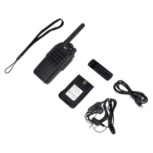 Nešiojama radijo stotelė PNI DPMR R41 PRO, 0.5W, dPMR446, 16 skaitmeninių ir analoginių kanalų, TOT, nuskaitymas (Scan), monitorius, programuojama, 1500mAh baterija, CTCSS/DCS