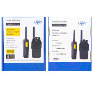 Nešiojama radijo stotelė PNI DPMR R41 PRO, 0.5W, dPMR446, 16 skaitmeninių ir analoginių kanalų, TOT, nuskaitymas (Scan), monitorius, programuojama, 1500mAh baterija, CTCSS/DCS - Image 2