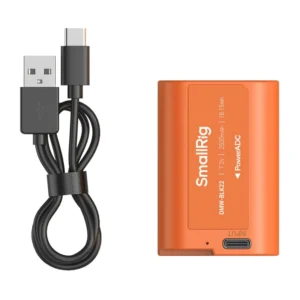 Fotoaparato baterija SMALLRIG DMW-BLK22 (oranžinė) - Image 2
