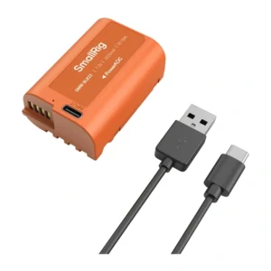 Fotoaparato baterija SMALLRIG DMW-BLK22 (oranžinė) - Image 3
