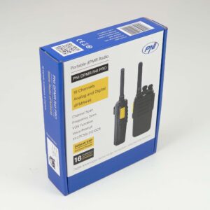 Nešiojama radijo stotelė PNI DPMR R41 PRO, 0.5W, dPMR446, 16 skaitmeninių ir analoginių kanalų, TOT, nuskaitymas (Scan), monitorius, programuojama, 1500mAh baterija, CTCSS/DCS - Image 13