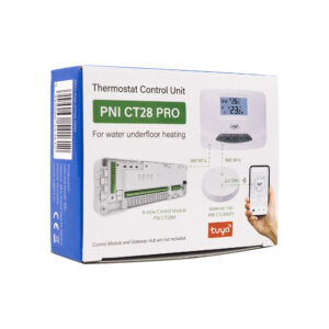 Belaidis termostato blokas PNI CT28 PRO, su WiFi, internetiniu grindinio šildymo valdymu susiejant su PNI CT28 valdymo moduliu su 8 zonomis - Image 12