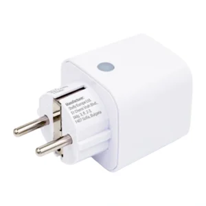 Shelly Plug M Gen3 „Wi-Fi“ išmanusis kištukinis lizdas (baltas)