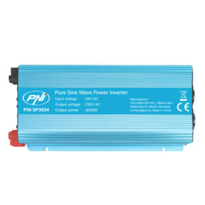 Įtampos keitiklis PNI SP3024 24V maitinimo šaltinis 230V išėjimas 3000W gryna sinusinė banga - Image 3
