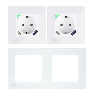 PNI SmartHome WP202 WiFi dvigubas išmanusis lizdas su įleidžiamu montavimo rėmeliu, valdymas internetu - Image 6