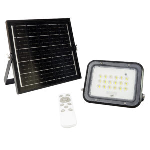 PNI GreenHouse WS50 PRO 50W LED prožektorius su 6W saulės baterija, 5000mAh akumuliatoriumi, 800lm, nuotolinio valdymo pulteliu, laikmačiu ir reguliuojamu ryškumu, 6500 K, IP65 - Image 3