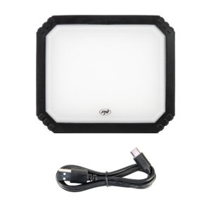 PNI LW10 10W LED darbinis žibintas, nešiojamas, įkraunamas, su 2 x 18650 4000mAh baterijomis, 6500K, IP54, 700 lm, 2 ryškumo lygiai - Image 8