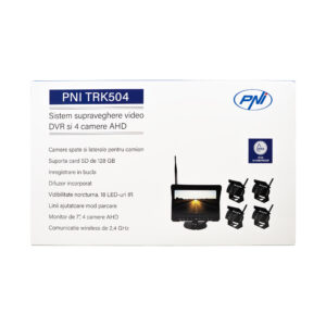 PNI TRK504 belaidžio vaizdo stebėjimo rinkinys sunkvežimiams su DVR, LCD monitoriumi ir 4 kameromis - Image 13