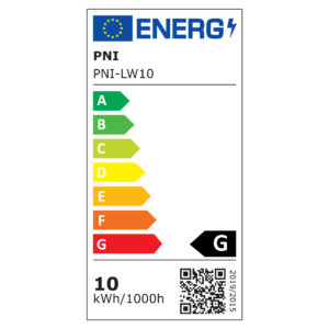 PNI LW10 10W LED darbinis žibintas, nešiojamas, įkraunamas, su 2 x 18650 4000mAh baterijomis, 6500K, IP54, 700 lm, 2 ryškumo lygiai - Image 13