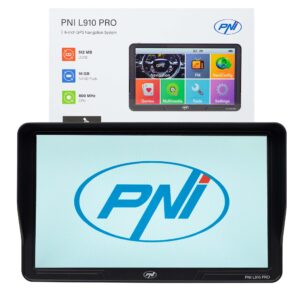 PNI L910 PRO GPS navigacijos sistema su skydeliu nuo saulės, 9 colių, 800 MHz, 512MB DDR, 16GB vidinė atmintis, FM siųstuvas, juoda - Image 9