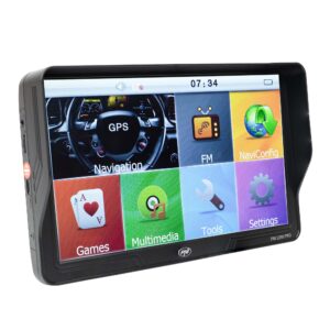 PNI L910 PRO GPS navigacijos sistema su skydeliu nuo saulės, 9 colių, 800 MHz, 512MB DDR, 16GB vidinė atmintis, FM siųstuvas, juoda - Image 11