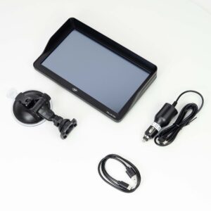 PNI L910 PRO GPS navigacijos sistema su skydeliu nuo saulės, 9 colių, 800 MHz, 512MB DDR, 16GB vidinė atmintis, FM siųstuvas, juoda - Image 14