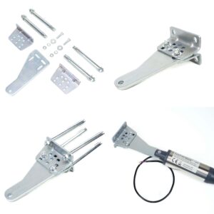 Atveriamų vartų automatikos komplektas PNI MAB300, su 2 40W varikliais, nuotolinio valdymo pulteliais ir valdymo bloku, fotoelementais ir signaline lempa, vartų ilgis iki 2 x 2.5m, vartų svoris 200kg - Image 9