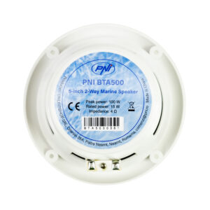Koaksialiniai garsiakalbiai valtims PNI BTA500 100W, 12,7 cm, 2 vienetų rinkinys - Image 10
