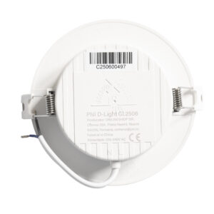 PNI D-Light CL2506 6W LED prožektorius, įleidžiamas, apvalus 120 cm, 6400K, 230V maitinimo šaltinis, 660 lm, šaltai balta spalva - Image 8
