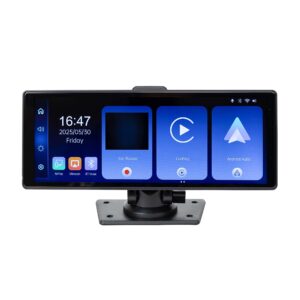 Automobilinis monitorius PNI L1026 10.26 colio, belaidis Carplay, navigacija, muzika, laisvų rankų įranga, „Bluetooth“, FM siųstuvas - Image 7