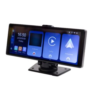 Automobilinis monitorius PNI L1026 10.26 colio, belaidis Carplay, navigacija, muzika, laisvų rankų įranga, „Bluetooth“, FM siųstuvas - Image 8
