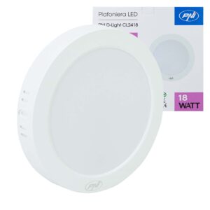 LED lubinis šviestuvas PNI D-Light CL2418 18W, apvalus 21,7 cm, 6400K, 230V, 1980 lm, šaltai balta spalva - Image 11