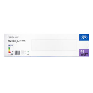 PNI H-Light 1230 48W LED panelė, 1200x300mm, 4800lm, 6400K, vidaus patalpoms, įmontuojama, šaltai balta - Image 2