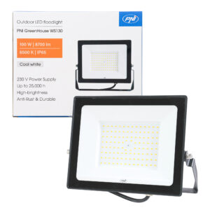 LED prožektorius PNI GreenHouse WS130 100 W, maitinimo šaltinis 230 V, 8700 lm, 6500 K, IP65 - Image 15