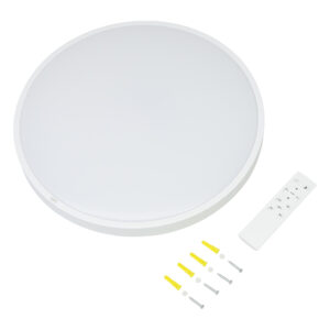 PNI D-Light CL2436D 36W LED lubinis šviestuvas, reguliuojamas, su nuotolinio valdymo pulteliu, apvalus 41 cm, 3000K-6500K, 230V maitinimo šaltinis, 3600 lm, baltas - Image 4