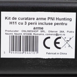 PNI Hunting H11 ginklų valymo rinkinys su 3 pridedamais šepečiais ginklams - Image 6