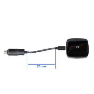 PNI CP200 belaidžio ryšio konvertavimo modulis USB-C, 5V-1A, skirtas automobiliams su gamykline „Carplay“, „Android Auto“ laidine jungtimi - Image 2