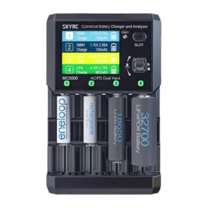 SkyRC MC5000 akumuliatorių įkroviklis ir analizatorius USB-C
