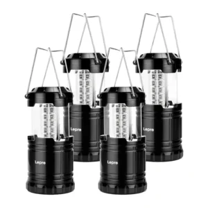 Stovyklavimo žibintas LEPRO PR330040-2, 4 vnt.