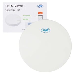 PNI CT28 Pro 4 Wi-Fi automatizavimo rinkinys grindiniam šildymui, Tuya Smart mobilioji programėlė, komplekte 4 valdymo blokai ir interneto šliuzas - Image 3