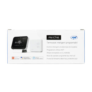 Išmanusis termostatas PNI CT45 belaidis, su WiFi, valdymu internetu, šildymo sistemoms, TuyaSmart APP - Image 8