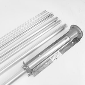 Bazinė antena PNI DBA27, 26-28 MHz, 620 cm, jungtis SO-239, 5 elementai, pastatams - Image 9