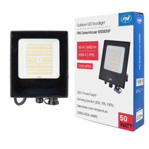 PNI GreenHouse LED prožektorius WS550NP 50W 230V maitinimo šaltinis, reguliuojama spalvų temperatūra (3000K, 4000K, 6500K), reguliuojamas šviesos intensyvumas - Image 6
