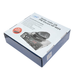 PNI CB radijo stotelė HP 8024 Escort su reguliuojamu ASQ ir 12V-24V maitinimo šaltiniu - Image 2