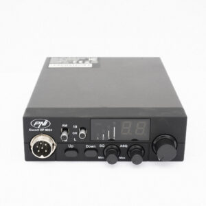PNI CB radijo stotelė HP 8024 Escort su reguliuojamu ASQ ir 12V-24V maitinimo šaltiniu - Image 5