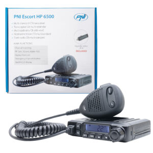CB PNI Escort HP 6500, daugiastandartė, 4W, AM-FM, 12V, ASQ, RF Gain, komplekte cigarečių degiklio kištukas - Image 15
