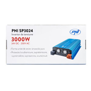 Įtampos keitiklis PNI SP3024 24V maitinimo šaltinis 230V išėjimas 3000W gryna sinusinė banga - Image 11