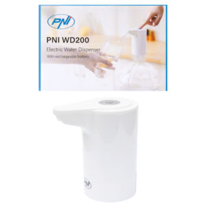 Elektrinis siurblys PNI WD200 vandens buteliui, USB-C įkrovimas, 800 mAh baterija - Image 4