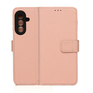 Išmanusis „Triangle“ dėklas, skirtas Samsung Galaxy A27 5G, rožinis