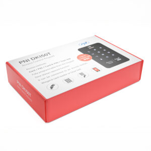 PNI DK150T prieigos kontrolės klaviatūra su „Wi-Fi“, atrakinimas PIN kodu, RFID kortele ir per „Tuya Smart“ programėlę, IP65, juoda - Image 7