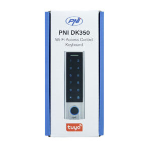 PNI DK350 prieigos kontrolės klaviatūra su „Wi-Fi“, prieigos kortele, pirštų atspaudų skaitytuvu, PIN kodu, jutikliniu valdymu, IP66, „Tuya“ programėle - Image 9
