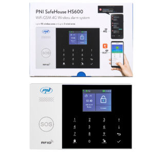 PNI SafeHouse HS600 belaidė Wifi GSM 4G signalizacijos sistema, palaiko 90 belaidžių zonų ir 3 laidines zonas, suderinama su Tuya Smart programėle, SMS įspėjimai, balso skambučiai, pranešimai į telefoną - Image 9