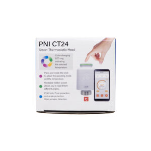 PNI CT24 išmanioji termostatinė galvutė radiatoriui, Tuya Smart mobilioji programėlė - Image 3